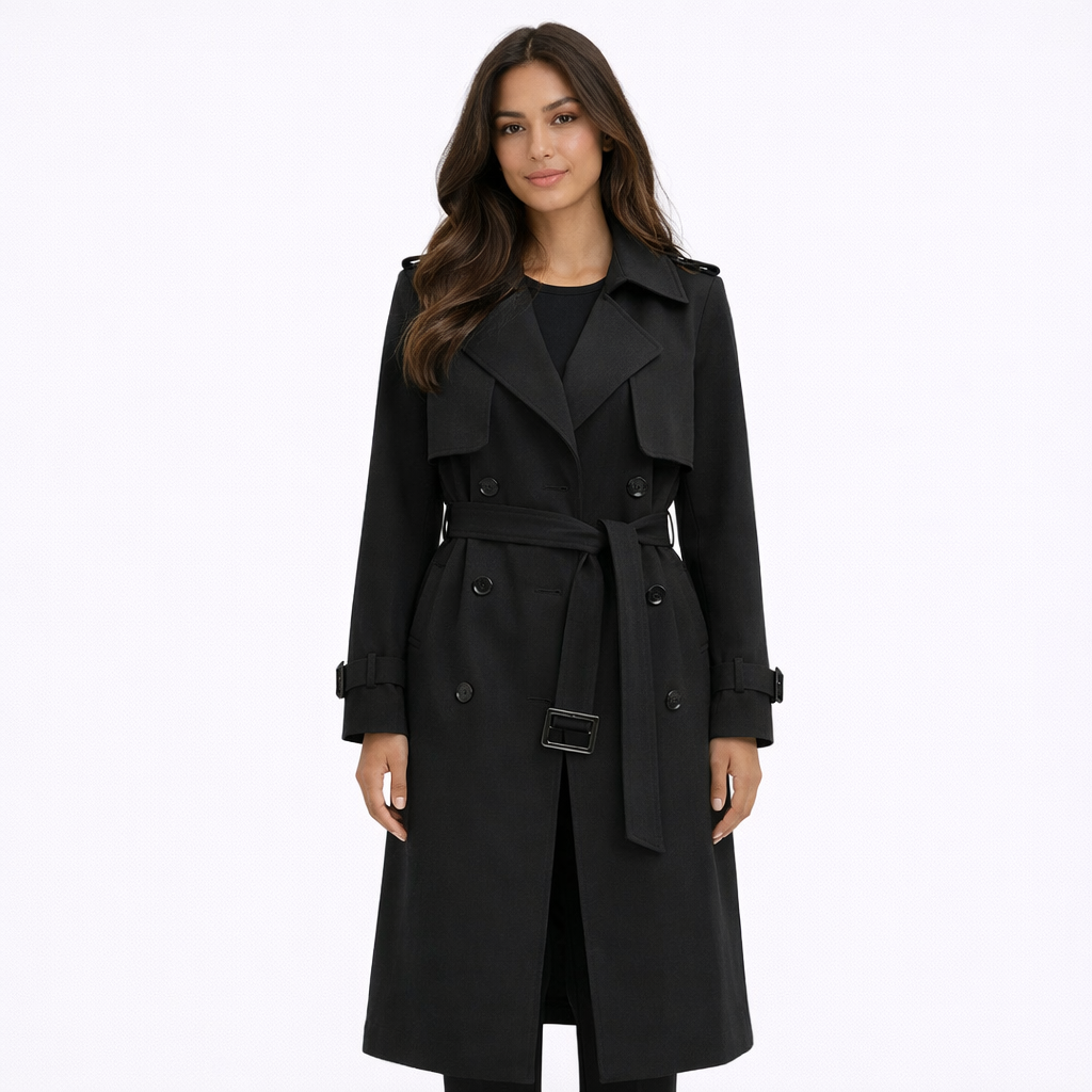 Gabardina Larga Mujer