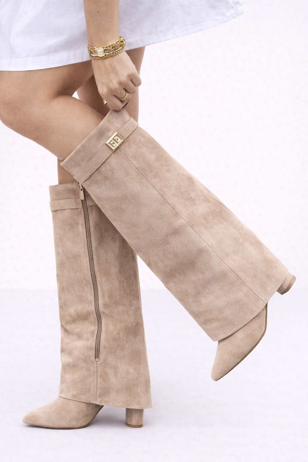 LOURDES - Botas de tacón